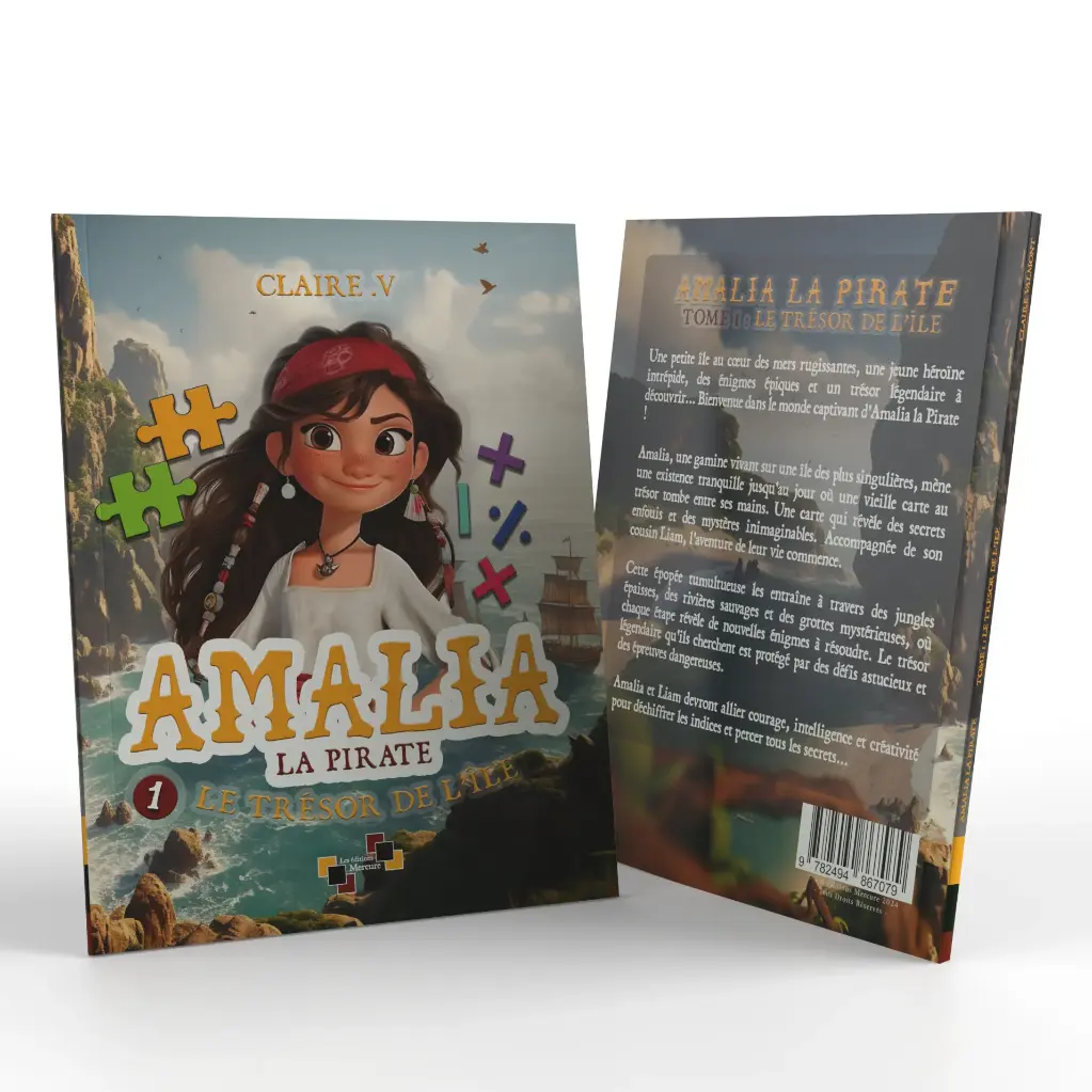 Amalia la pirate : Tome 1 Le trésor de l'île