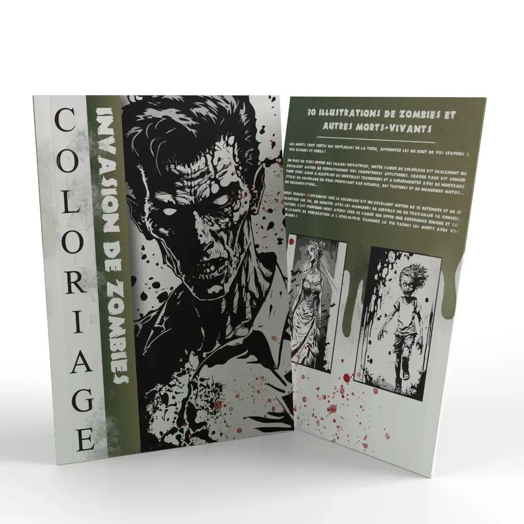 Coloriage de Zombies et Morts-Vivants