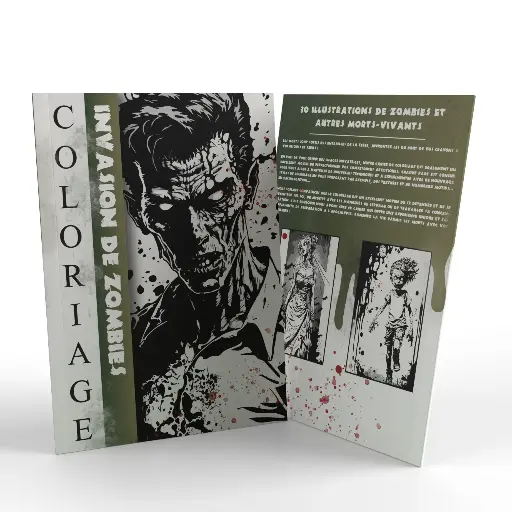 Coloriage de Zombies et Morts-Vivants