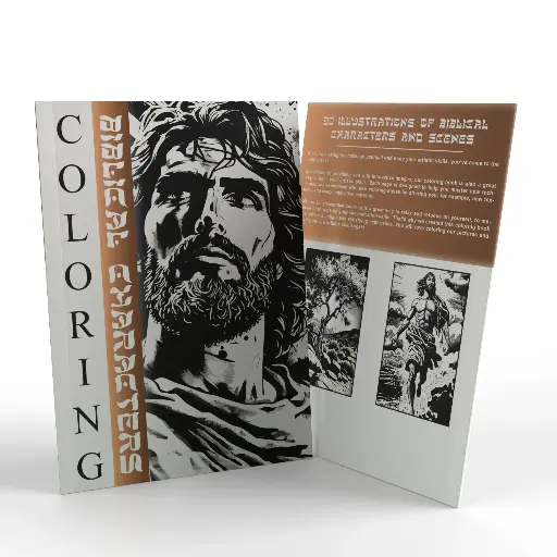 Coloriage de Jésus et de Personnages antiques